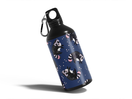 Rotund Happiness Animal Water Bottle DIY Stickers