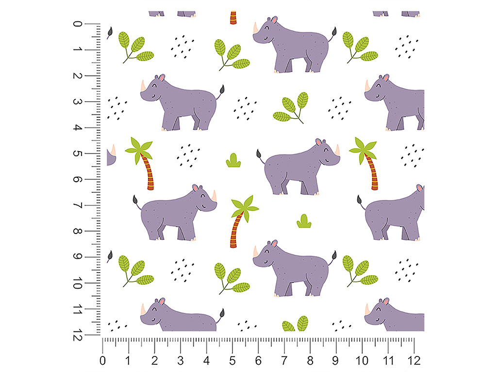 African Megafauna Animal 1ft x 1ft Craft Sheets