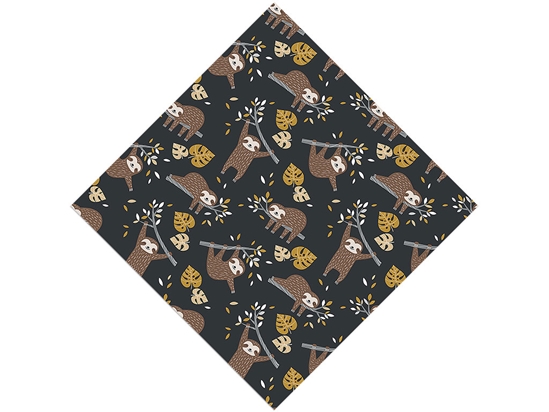 Evening Nap Animal Vinyl Wrap Pattern