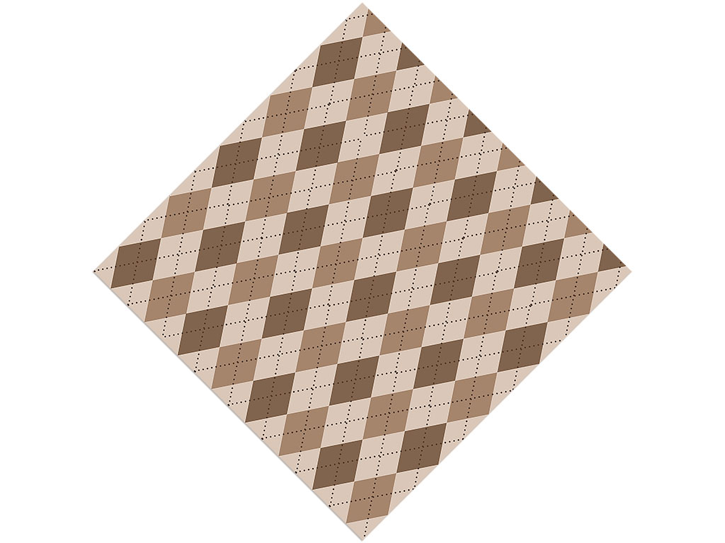 Fashionable Grandpa Argyle Vinyl Wrap Pattern