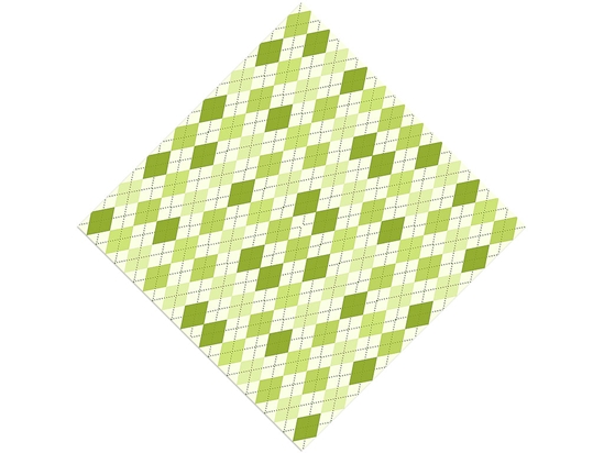 Cut the Grass Argyle Vinyl Wrap Pattern