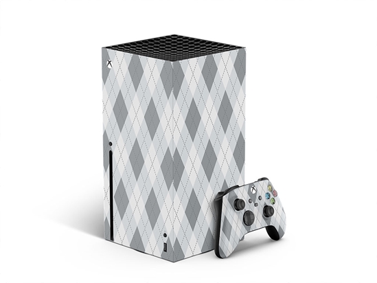 Achromatic Argyle XBOX DIY Decal