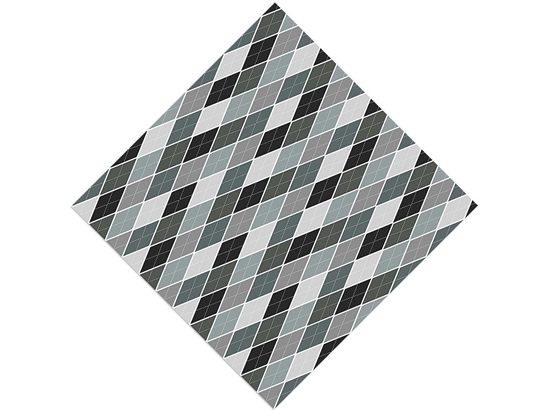 Gothic Charm Argyle Vinyl Wrap Pattern