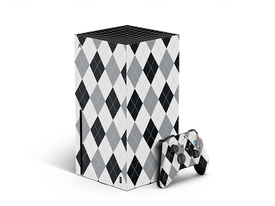 Pesky Pebbles Argyle XBOX DIY Decal