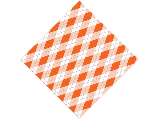 Construction Vest Argyle Vinyl Wrap Pattern