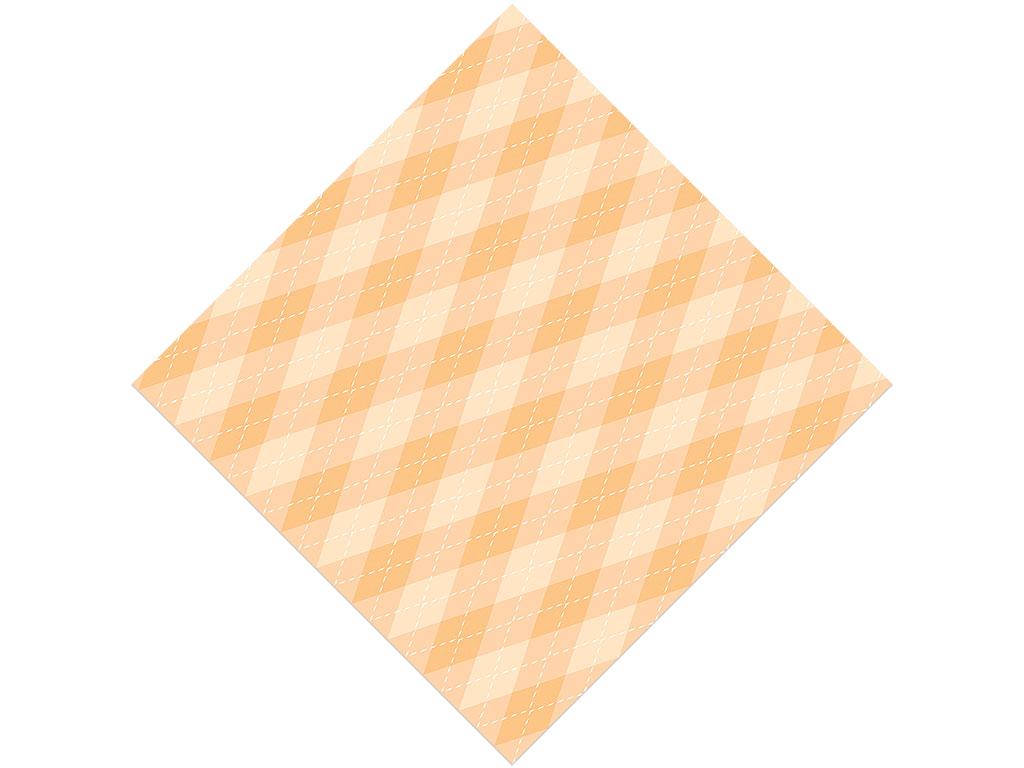 Pale Desert Argyle Vinyl Wrap Pattern