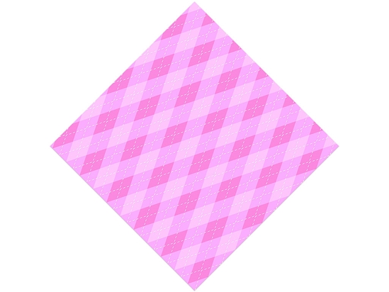 Ladies Golf Argyle Vinyl Wrap Pattern