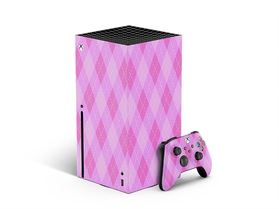 Ladies Golf Argyle XBOX DIY Decal