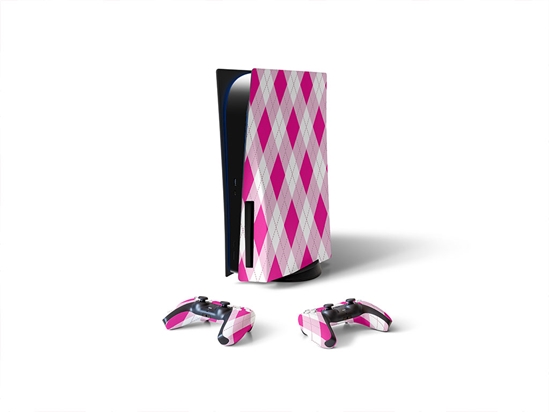 Razzmatazz Riot Argyle Sony PS5 DIY Skin