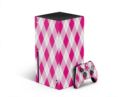 Razzmatazz Riot Argyle XBOX DIY Decal