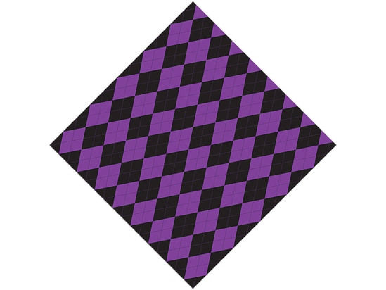 Dark Orchid Argyle Vinyl Wrap Pattern