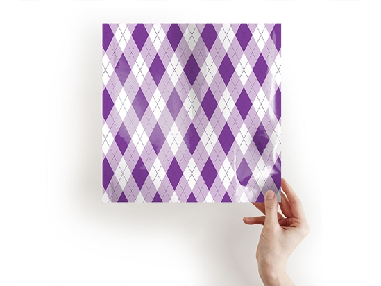 Smooth Indigo Argyle Craft Sheets