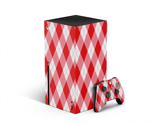 Picnic Date Argyle XBOX DIY Decal