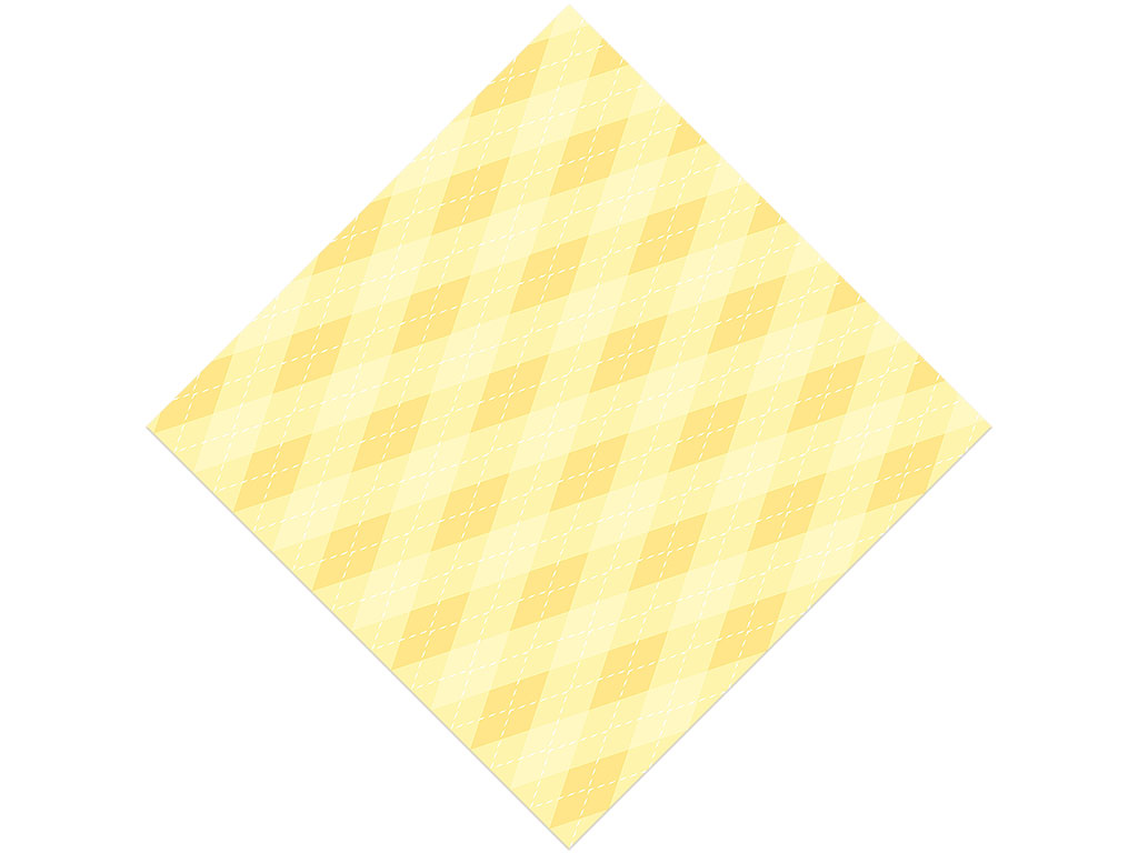 Sugar Cookie Argyle Vinyl Wrap Pattern