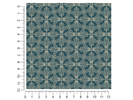 Criss-Cross Art Deco 1ft x 1ft Craft Sheets