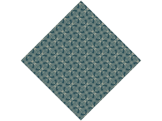 Criss-Cross Art Deco Vinyl Wrap Pattern