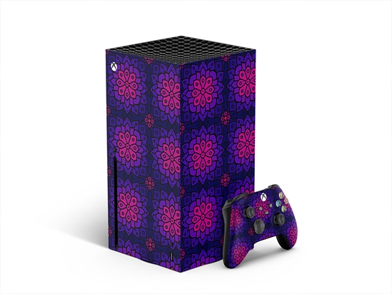 Gradient Lotus Art Deco XBOX DIY Decal