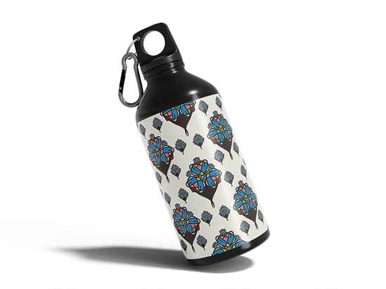 Lonely Hearts Art Deco Water Bottle DIY Stickers