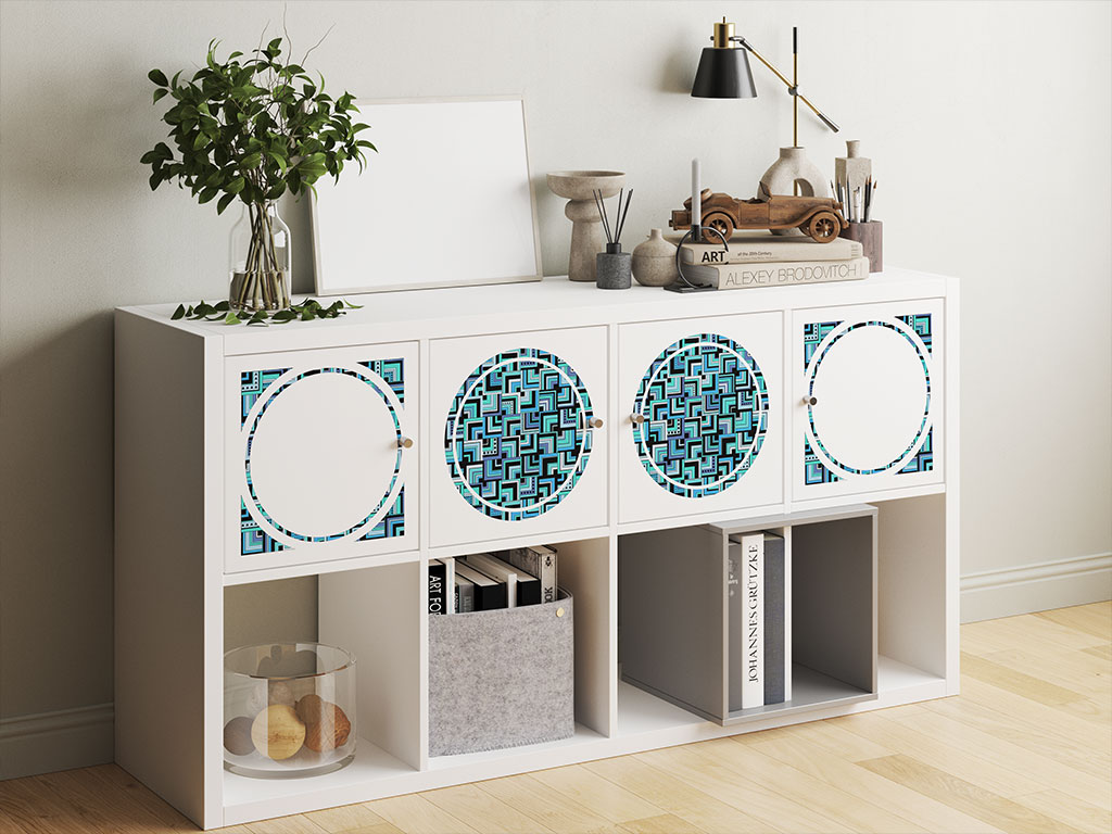 Mixed Streets Art Deco DIY Furniture Stickers