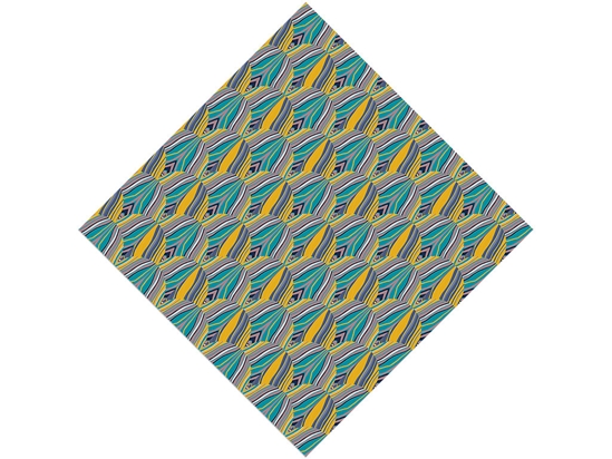 Split Personality Art Deco Vinyl Wrap Pattern