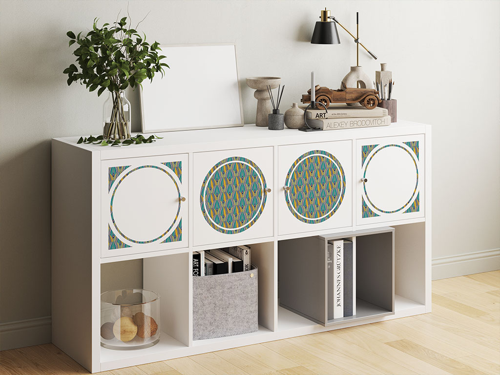 Split Personality Art Deco DIY Furniture Stickers