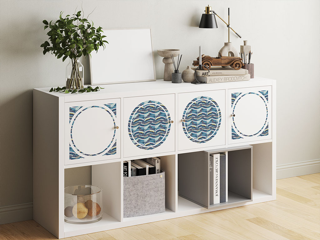 Water Static Art Deco DIY Furniture Stickers