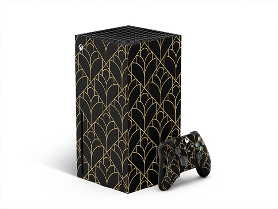 Library Visit Art Deco XBOX DIY Decal