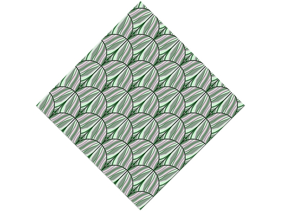 Bubbling Pods Art Deco Vinyl Wrap Pattern