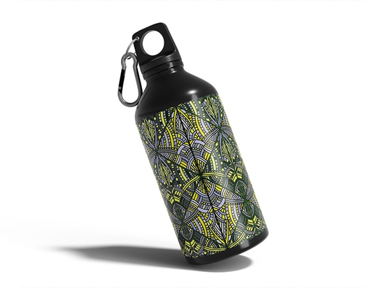 Emerald City Art Deco Water Bottle DIY Stickers