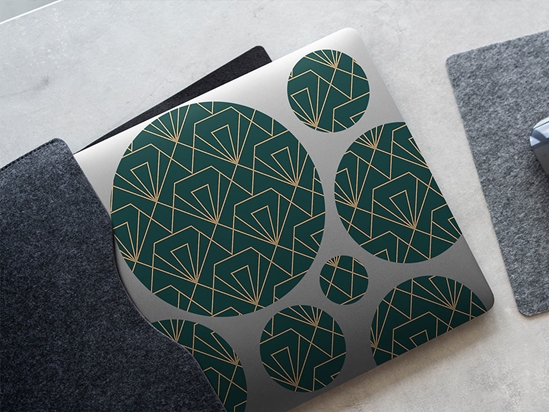 Wide Stance Art Deco DIY Laptop Stickers