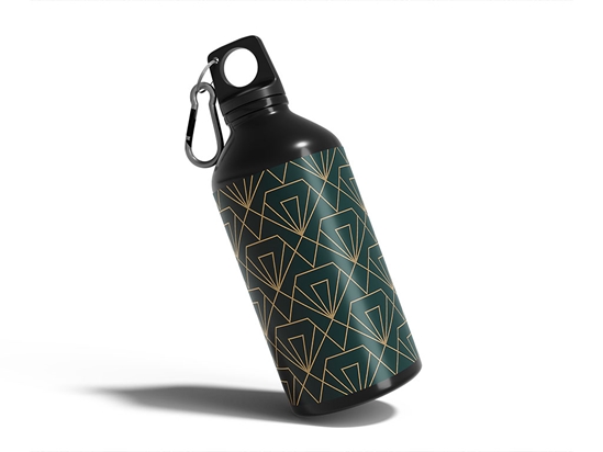 Wide Stance Art Deco Water Bottle DIY Stickers