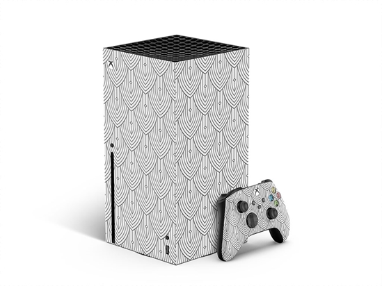 Falling Scales Art Deco XBOX DIY Decal