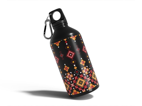 Blushing Elegance Art Deco Water Bottle DIY Stickers