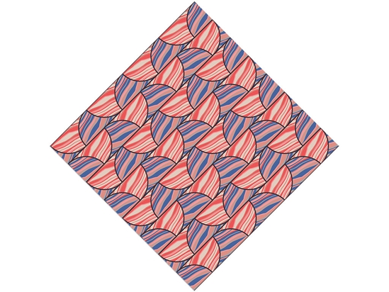 Give and Take Art Deco Vinyl Wrap Pattern