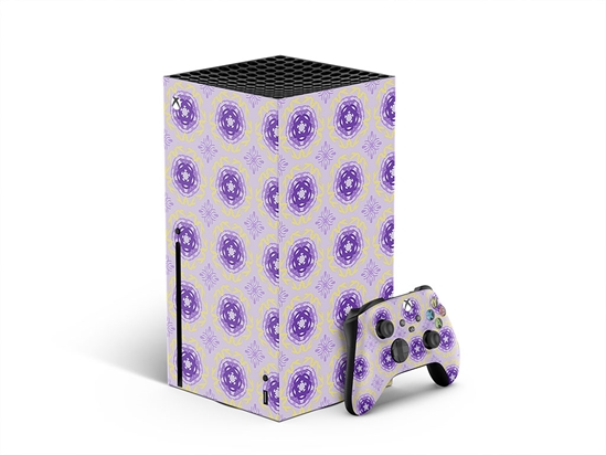 Iris Spotlights Art Deco XBOX DIY Decal