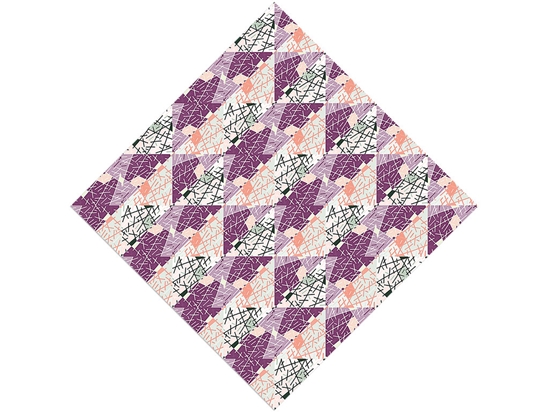 Plum Pudding Art Deco Vinyl Wrap Pattern