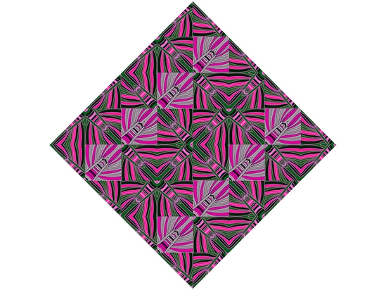 Psychedelic Shells Art Deco Vinyl Wrap Pattern