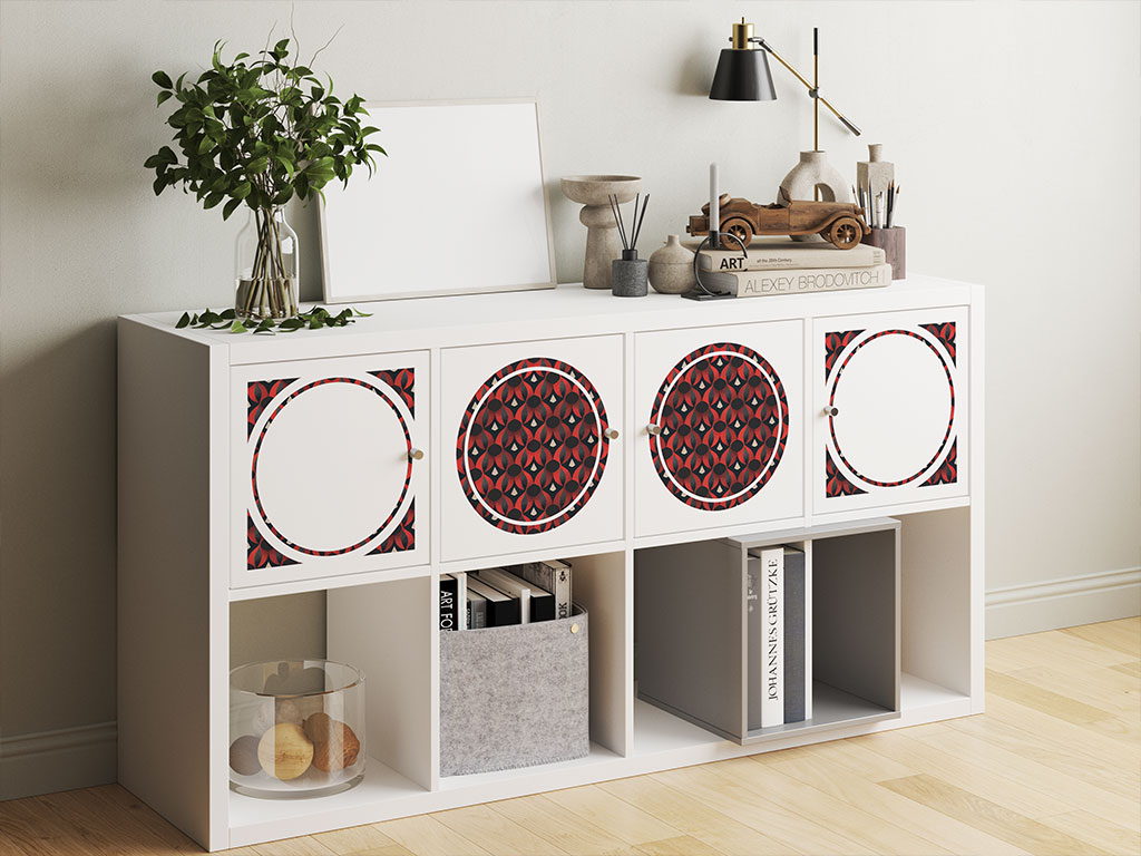 Poison Petals Art Deco DIY Furniture Stickers