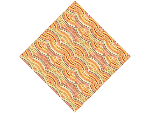 Rcraft™ Yellow Art Deco Craft Vinyl - Autumn Spring