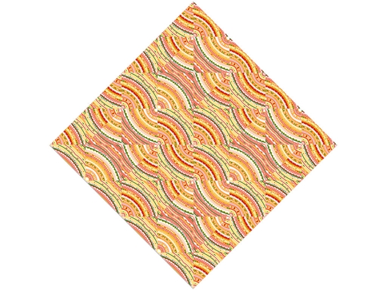 Autumn Spring Art Deco Vinyl Wrap Pattern