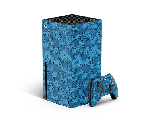 Japanese Waves Japanese XBOX DIY Decal