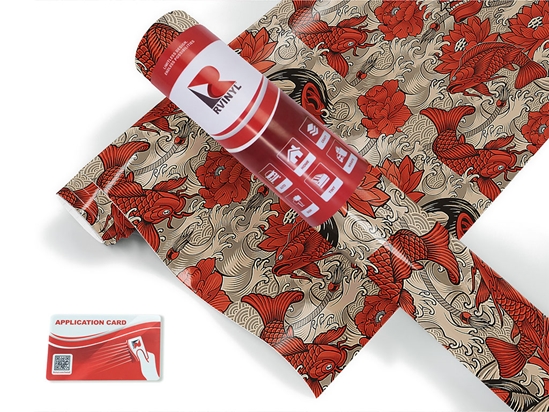 Red Devil Japanese Craft Vinyl Roll