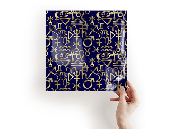 Blue Horoscopes Astrology Craft Sheets