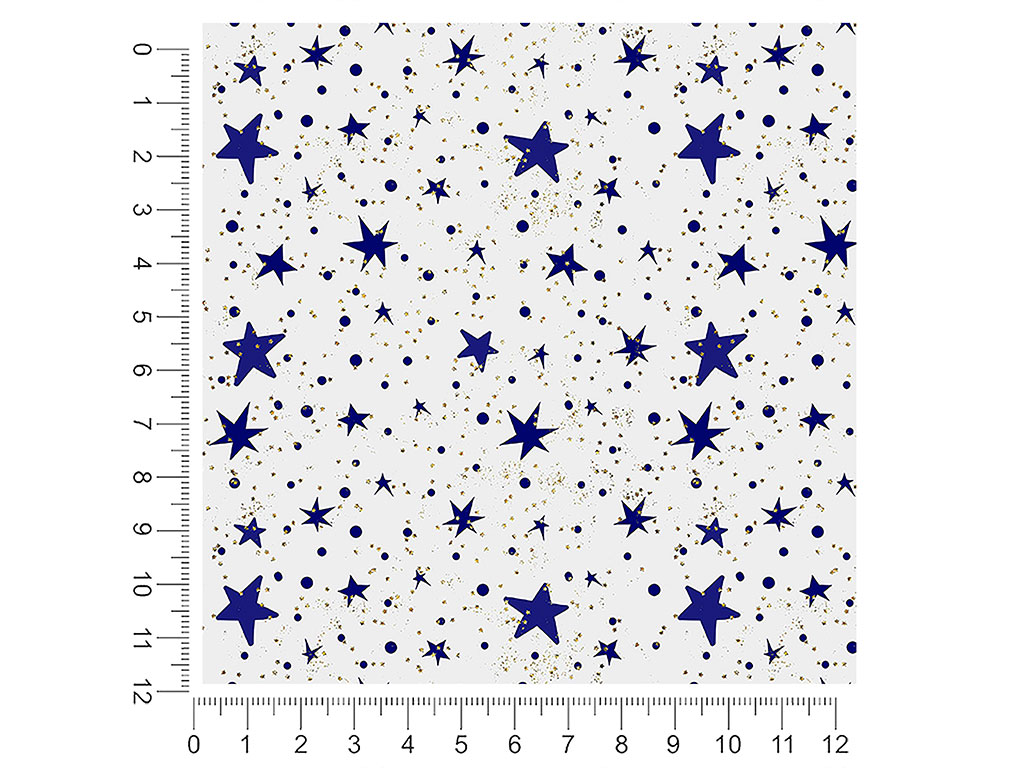 Blue Starlight Astrology 1ft x 1ft Craft Sheets