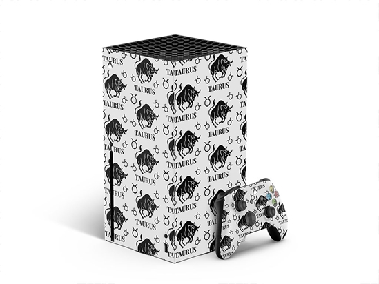 Charging Bull Astrology XBOX DIY Decal