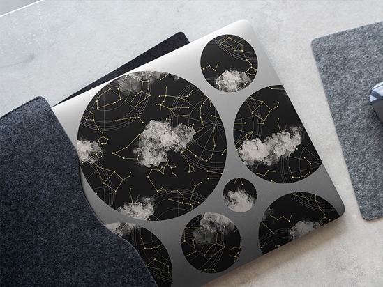 Cloudy Constellations Astrology DIY Laptop Stickers