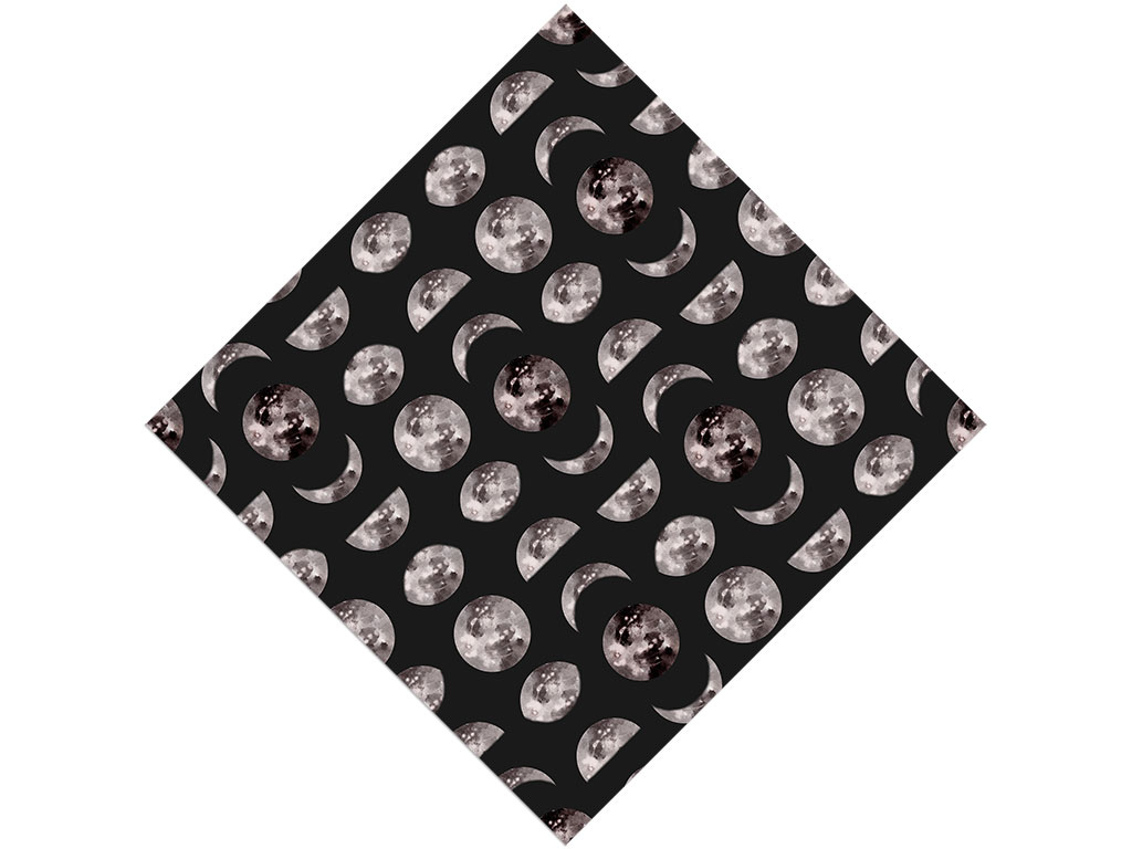 Phasing Moons Astrology Vinyl Wrap Pattern