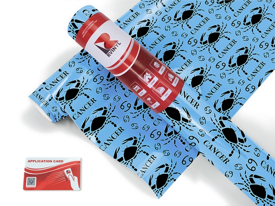 Pinching Crabs Astrology Craft Vinyl Roll