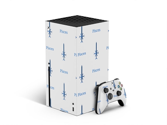 Pisces Swords Astrology XBOX DIY Decal