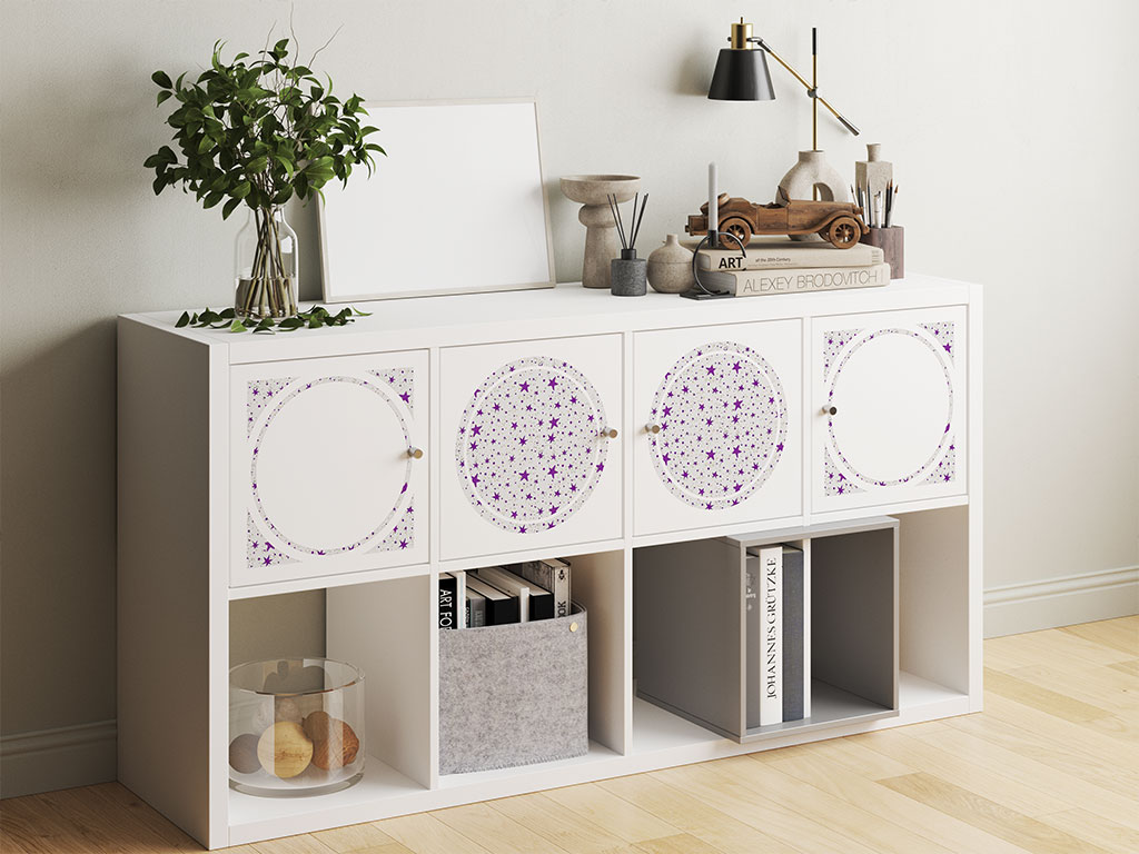 Purple Starlight Astrology DIY Furniture Stickers